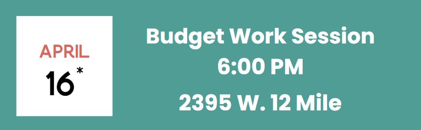 budget work session date